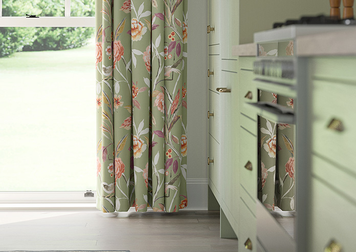 Abigail, Sage - Made to Measure Curtains - Image 5